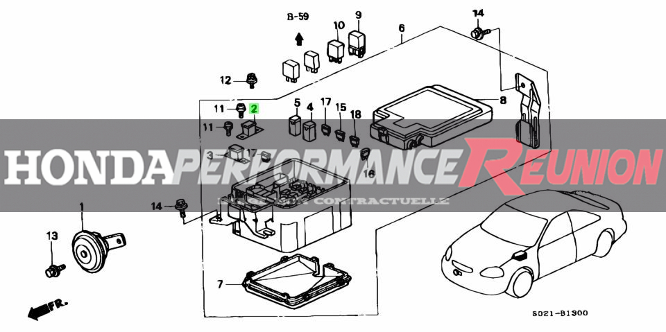 FUSIBLE - HONDA - 80A - GENUINE HONDA – Image 2