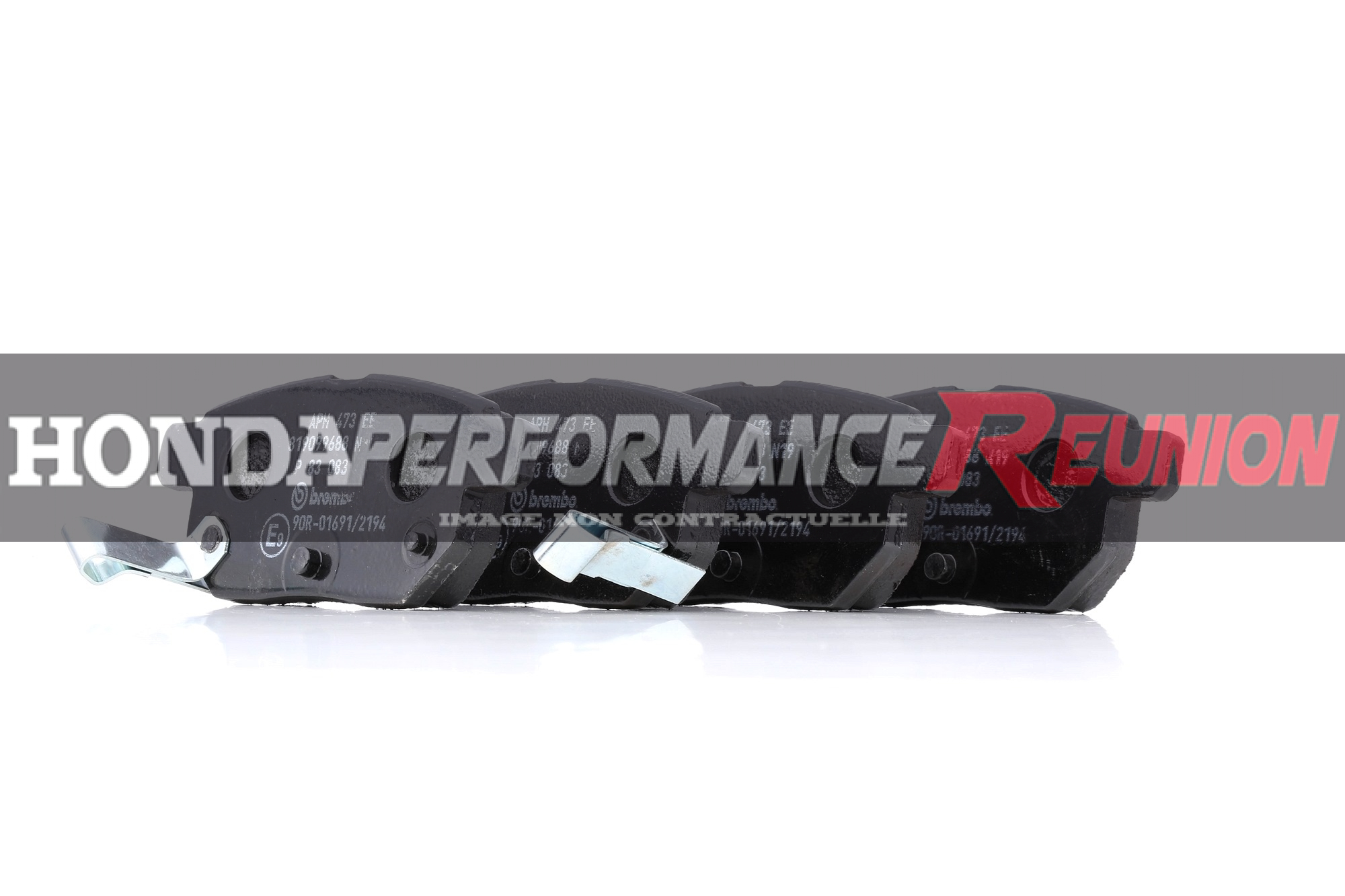 PLAQUETTES DE FREIN ARRIERE - TOYOTA - YARIS 2 (TS) - YARIS 3 - AURIS - COROLLA 10/11 - iQ - PRIUS 3/4 - URBAN CRUISER - (Diam. disque 259 mm) - OEM - PREMIUM – Image 2