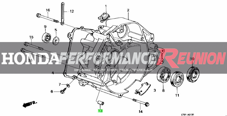 GUIDE DE CULASSE - GUIDE DE BOITE - HONDA - SERIE B/D - 92-00 - GENUINE HONDA – Image 2