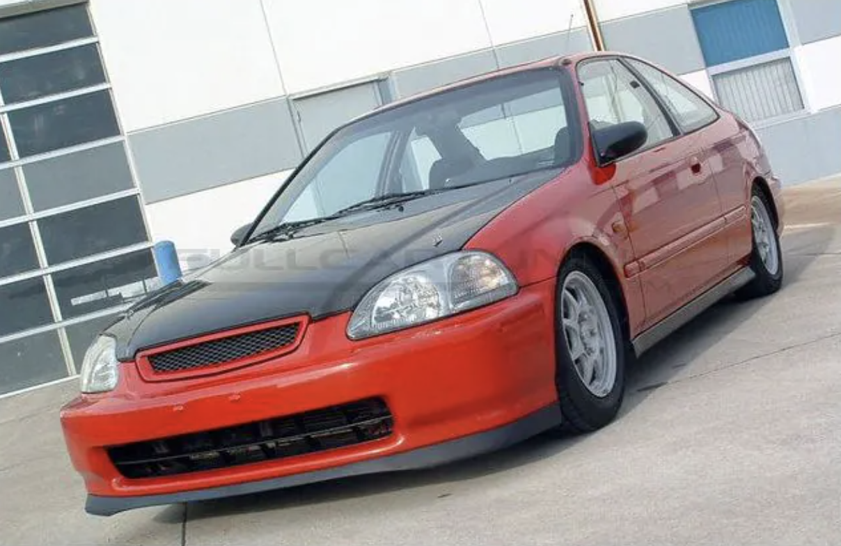 LAME DE PARE CHOC AVANT - HONDA - CIVIC 6 (EJ/EK Ph.1) - STYLE SIR – Image 5