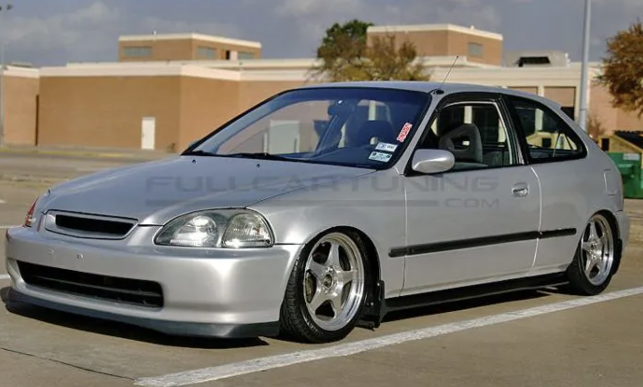 LAME DE PARE CHOC AVANT - HONDA - CIVIC 6 (EJ/EK Ph.1) - STYLE SIR – Image 7