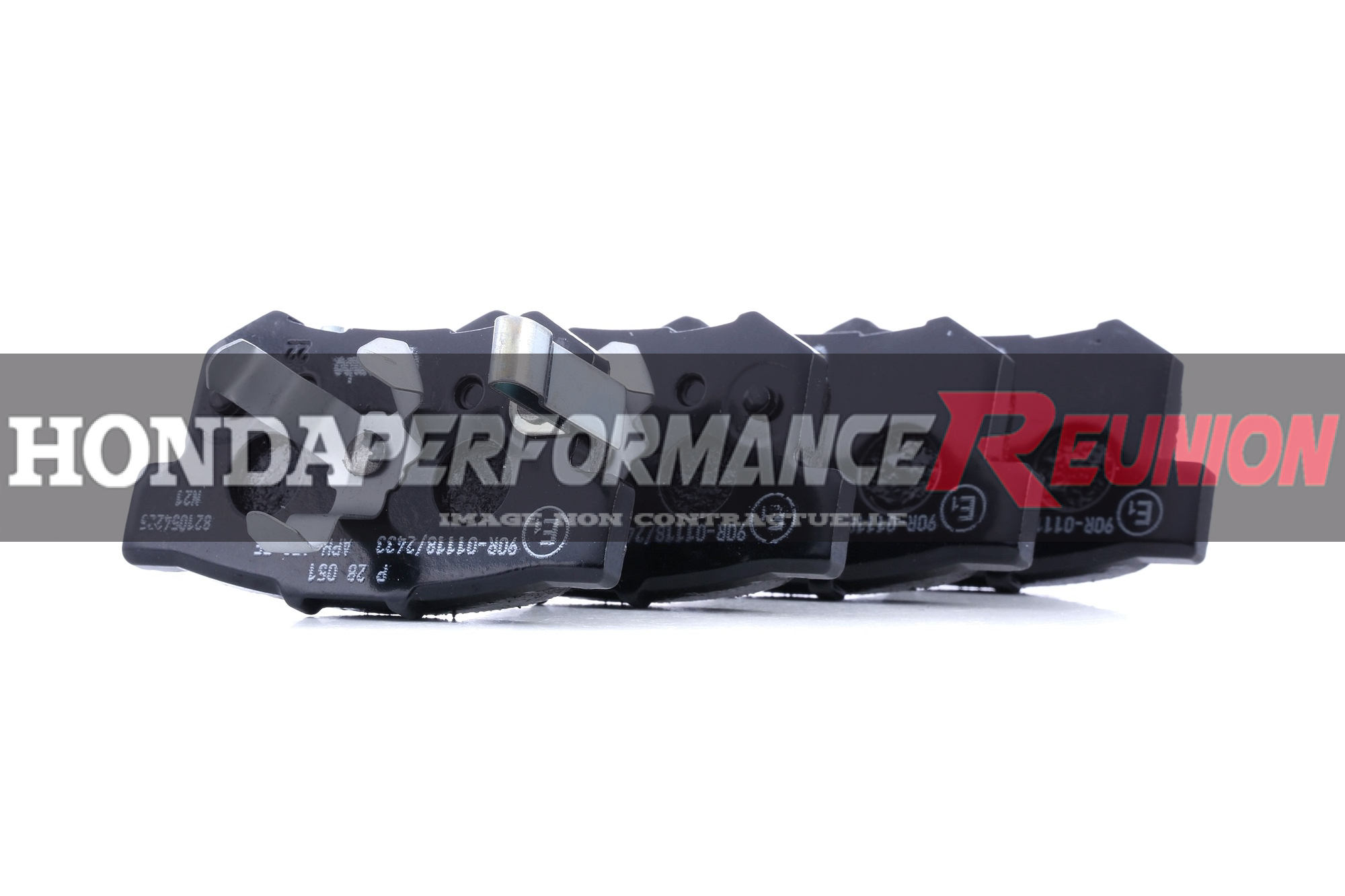 PLAQUETTES DE FREIN ARRIERE (SYSTEME AKEBONO) - HONDA - CR-V 2 - (Diam. disque 305 mm) - OEM - PREMIUM – Image 4